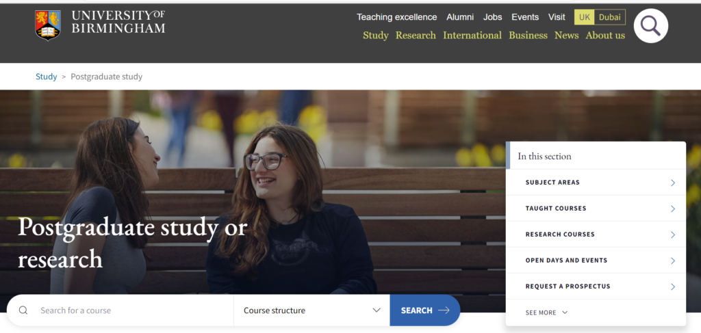 Finding a Masters course - PG Tips Blog